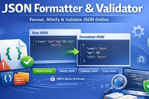 JSON Formatter — Free online tool by Innovative Wiz